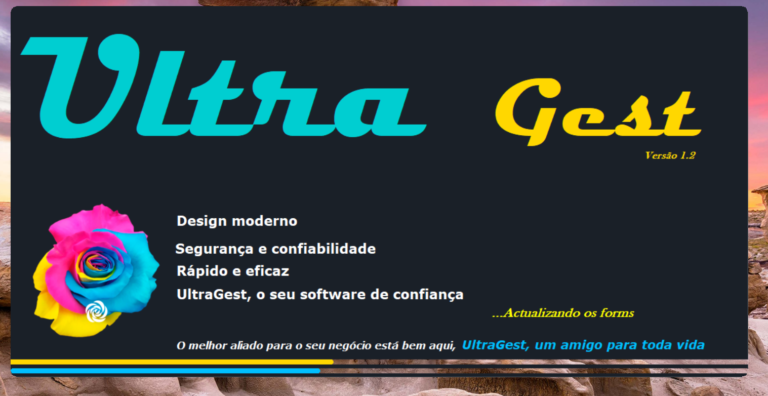 Splash screen do UltraGest